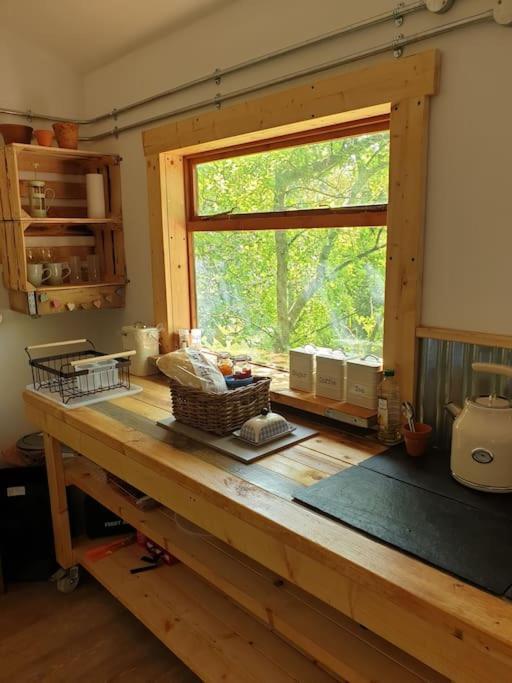 The Potting Shed Near Tenby, 100" Projector, Four Poster Bed, On-Site Hot Tub Access Via Spa Pack, Breakfast エクステリア 写真